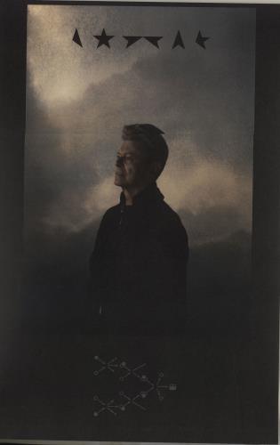 David Bowie Blackstar - Clear + 3 Litho Prints - Sealed US vinyl David Bowie Blackstar - Clear + 3 Litho Prints - Sealed US vinyl